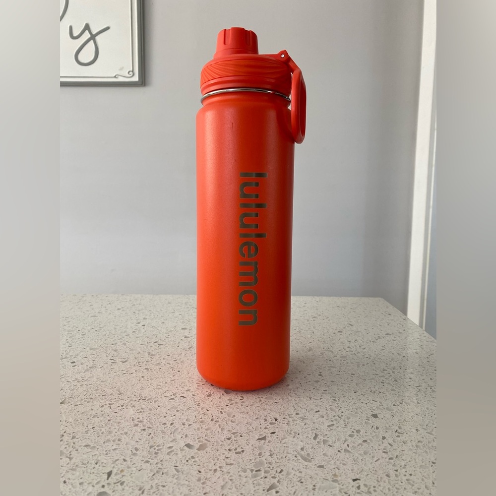 ‼️SOLD‼️Orange Lululemon Back to Life Sport Bottle 24oz